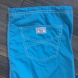 Blue Sky Scrub Pants